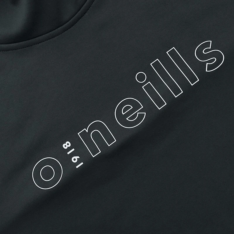 Men's Zack Fleece Pullover Hoodie Dark Grey / Black / Silver 3 Men's Zack Fleece Pullover Hoodie Dark Grey / Black / Silver - Image 3