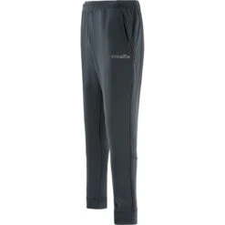 Men's Zack Fleece Skinny Tracksuit Bottoms Dark Grey